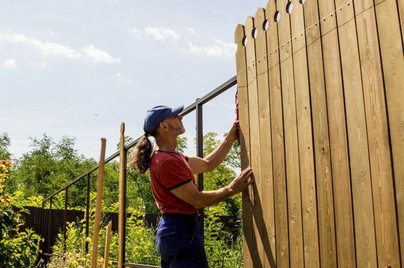 Cedar Fence Replacement in Pearland, TX