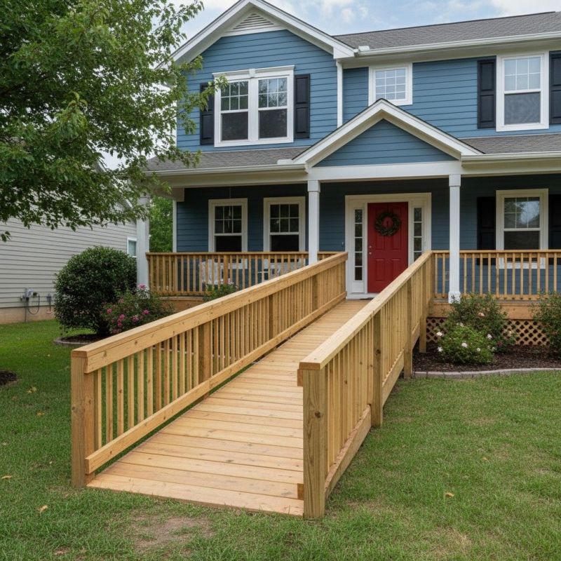 Handicap Ramp Installation in Wilmington, NC