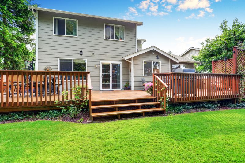 Redwood Deck Installation in Boston, MA