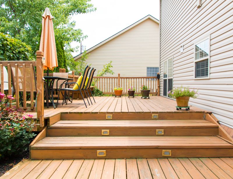 Wooden Patio Installation in Stamford, CT